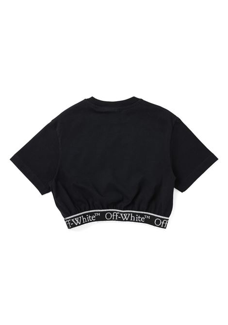 T-shirt con logo OFF WHITE KIDS | OGAA018C99JER0011001